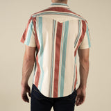 THE WYATT S/S PEARL SNAP SHIRT STAGECOACH STRIPE