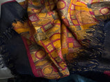 St John Vintage Metallic Scarf