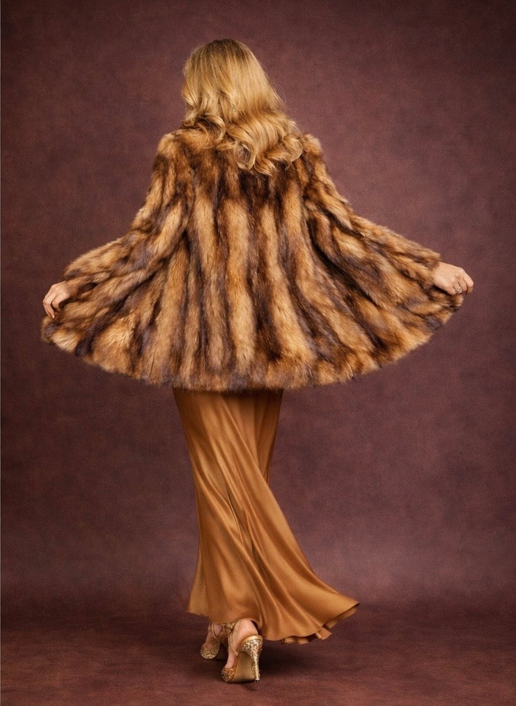 AUTHENTIC GERMAN SABLE FUR JACKET