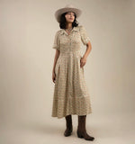 La Dahlia Dress - Desert Rose - Cream
