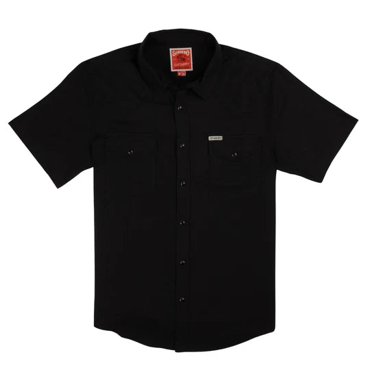 THE WYATT PEARL SNAP SHORT SLEEVE SOLID SHIRT