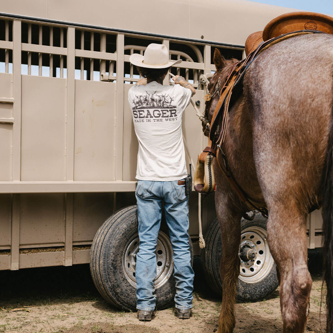 HERD TEE VINTAGE WHITE