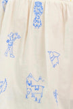 Milagro Sleeveless Embroidered Top