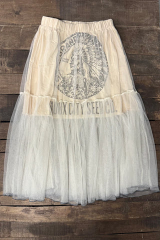 Out From Under Striped Overalls - Azul