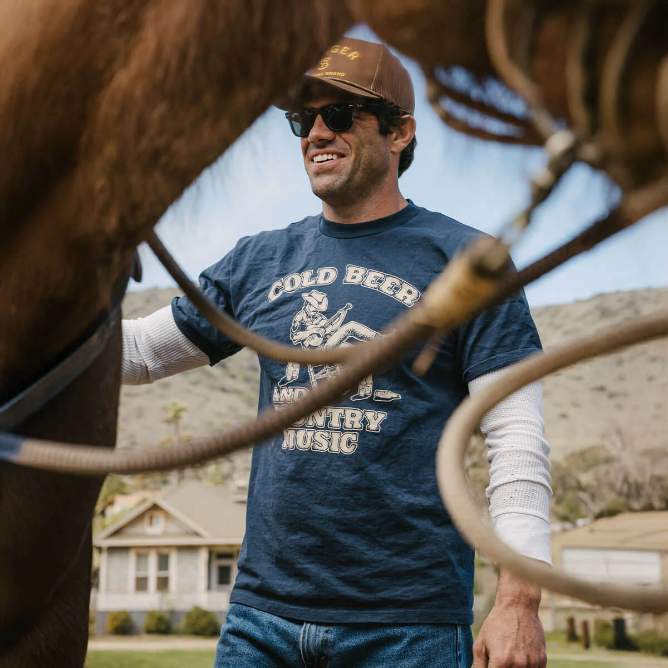 Cold Beer & Country Music Tee