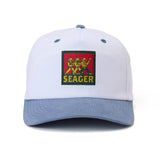 Finger Guns Snapback -White/Teal