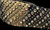 New Kippys Gold & Blk Hair On Belt 36