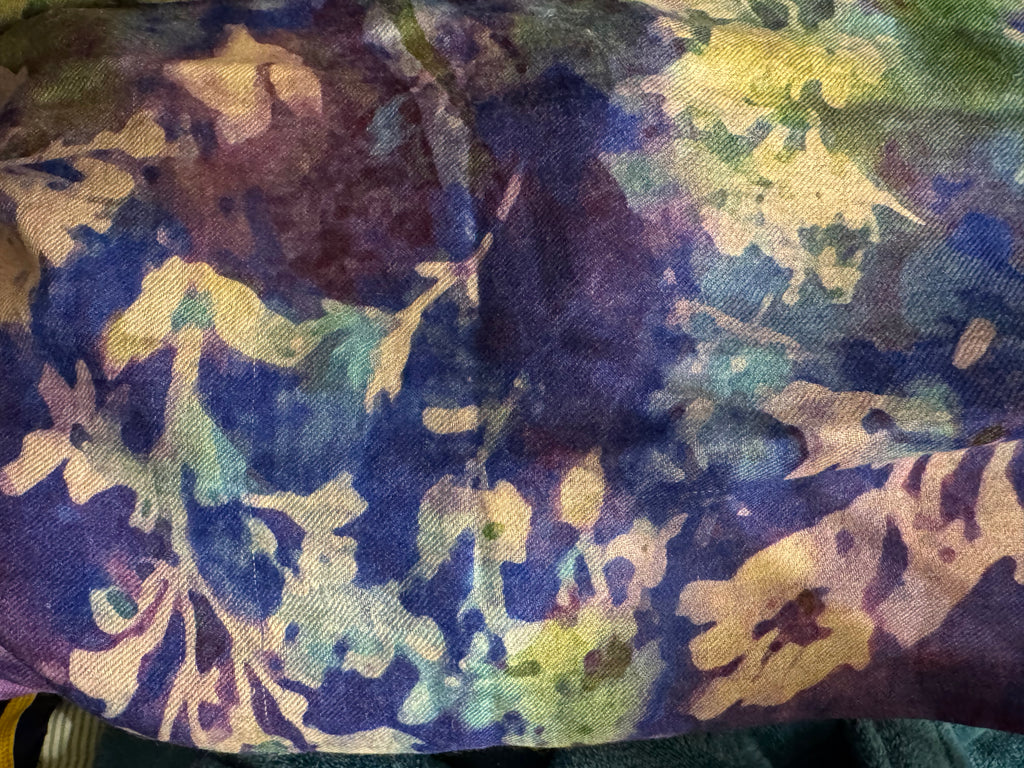 Bindya Cashmere/Silk Watercolor Shawl