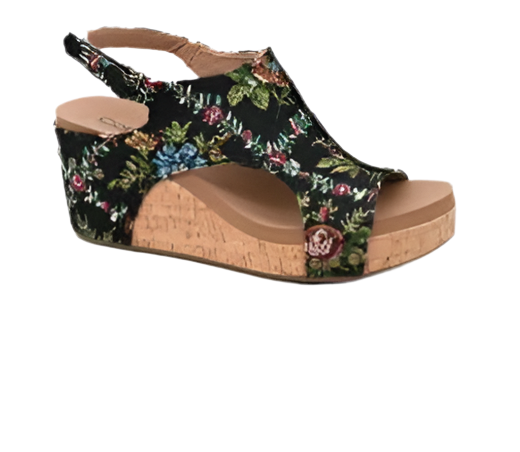 Carley Brocade Sandals