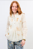 MILAGRO LONG SLEEVE TUNIC EMBROIDERED