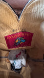 Rocketbuster Flame Inlay Red Black Cowboy Boots