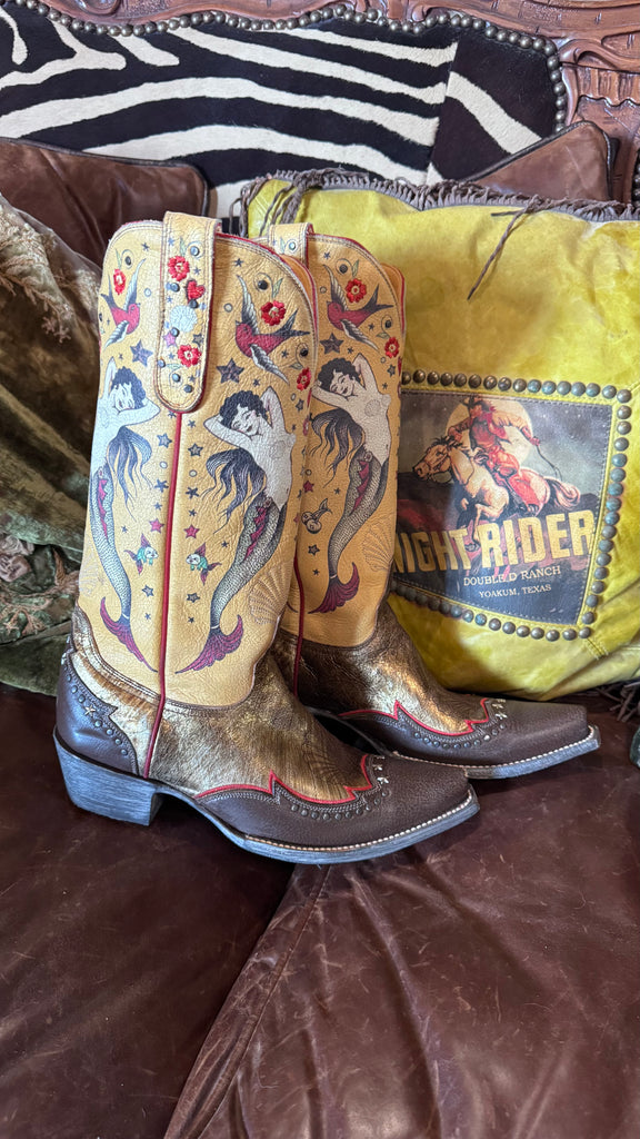 Old Gringo Coraline Mermaid New Boots 7.5