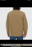 COTTON CANVAS ZIP JACKET