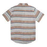 BOQUILLAS S/S SHIRT SONOTA STRIPE BRW/BLUE￼