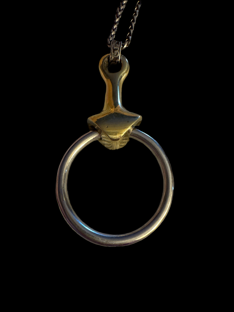 Equestrian Necklace Silver