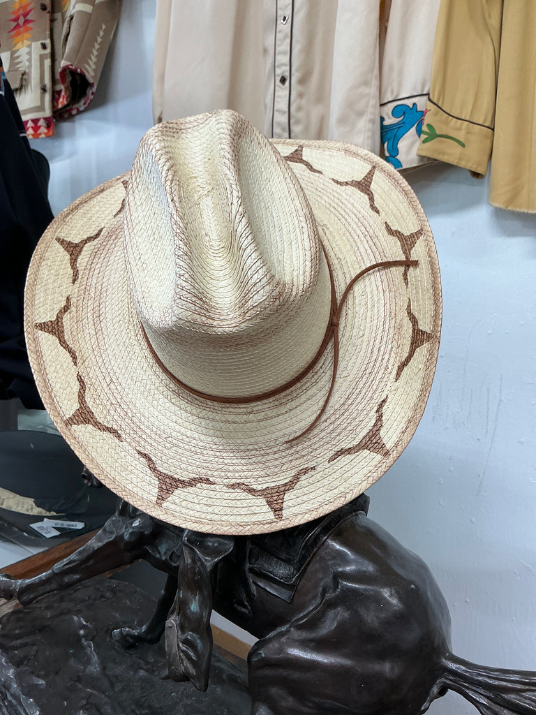 Kid’s Longhorn Distressed Cowboy Hat One Size