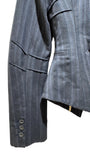 Vintage Designers Remix Pinstripe Blazer S
