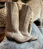 Old Gringo YKY EUC Wilkie Cream Boots 7.5B