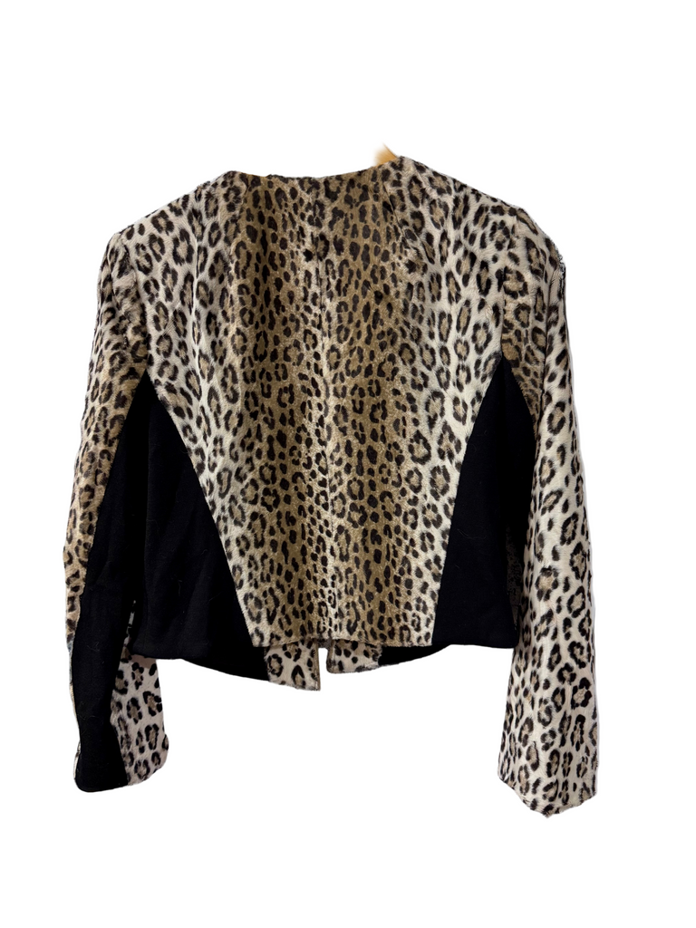 Milly Vintage S Leopard Jacket