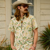 City Slicker S/S Shirt ALONDRA Cream/Grn