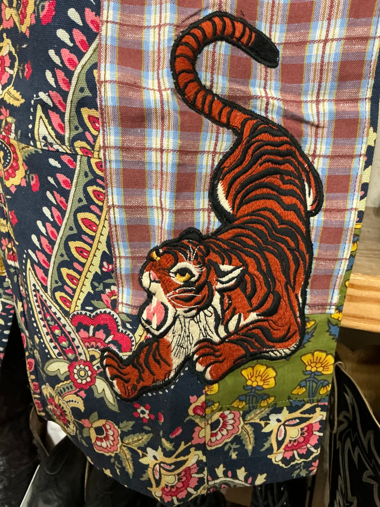TIGER PATCH
BARREL PANT