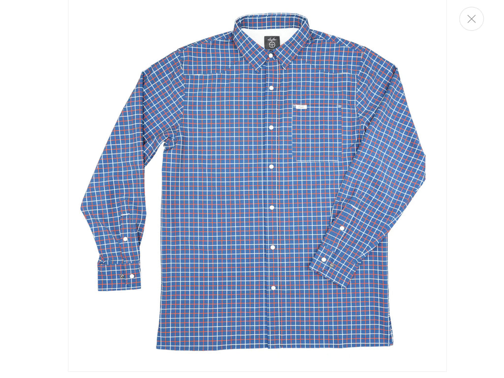 Men's Long Sleeve Performance Shirt Pearl Snap