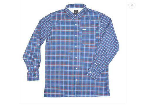Men's Long Sleeve Performance Shirt Pearl Snap