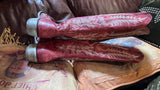 Old Gringo Red Mayra Tall Snip Toe 7.5 Boots EUC