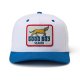 GOOD BOY HEMP SNAPBACK CREAM/BLUE