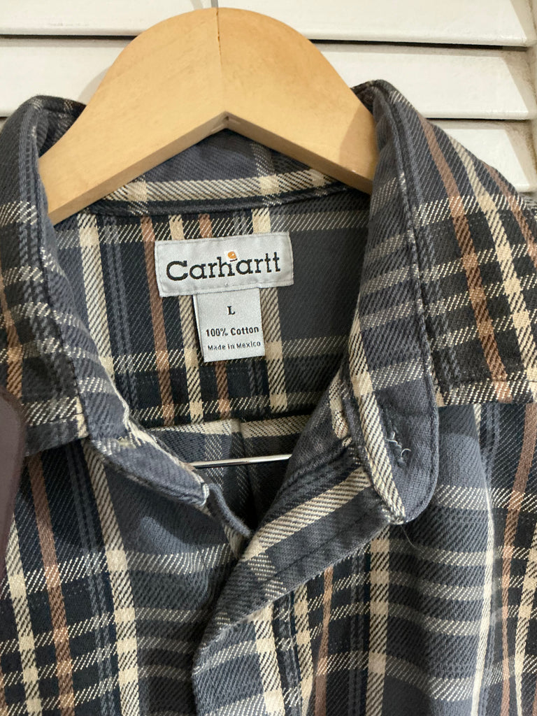 Carhartt Heavyweight Cotton Flannel Shirt L