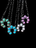 Horseshoe Turq Necklace
