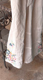 Cross-Stitch Linen Blend Buttons Jumpsuit