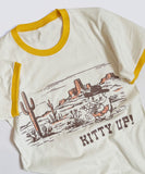 Kitty Up Ringer Tee