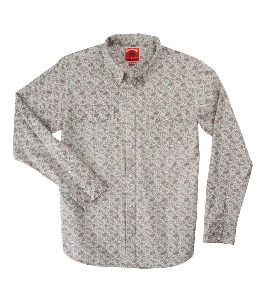 The Wyatt Pearl Snap Assorted Print Shirt
