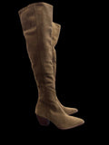 Over the Knee Thigh High Suede Boots 7.5 NEW
