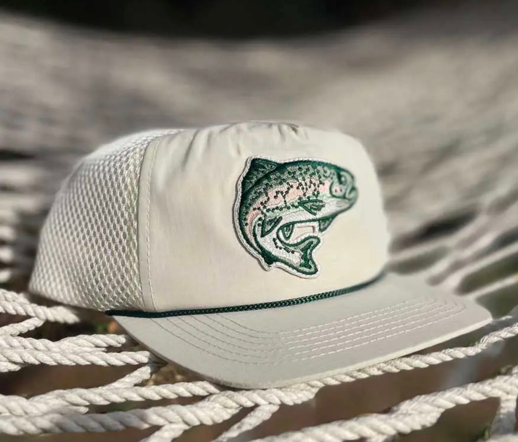 Rainbow Trout Youth Snapback Cap