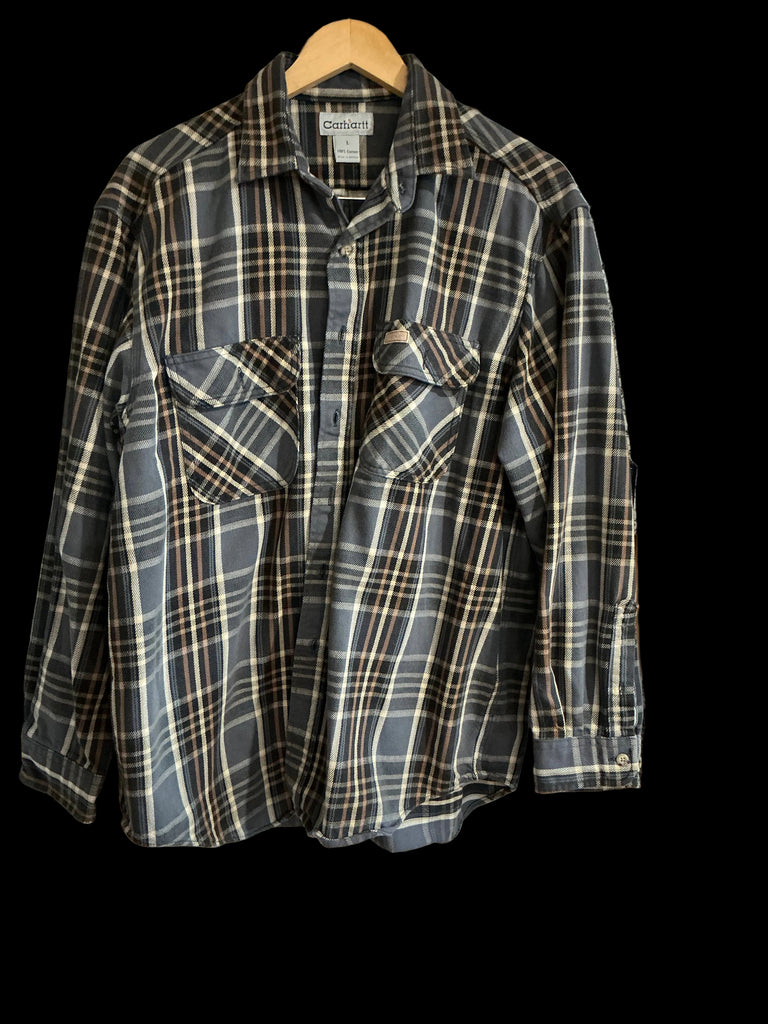 Carhartt Heavyweight Cotton Flannel Shirt L