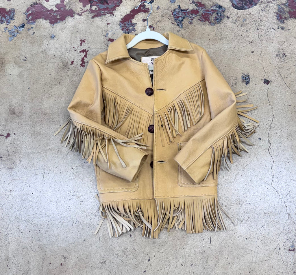 Child’s Buckskin Fringe Leather Jacket