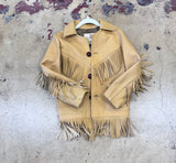 Child’s Buckskin Fringe Leather Jacket