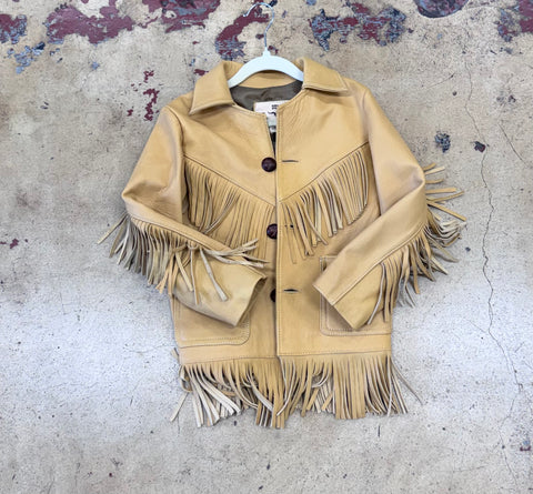 Child’s Buckskin Fringe Leather Jacket