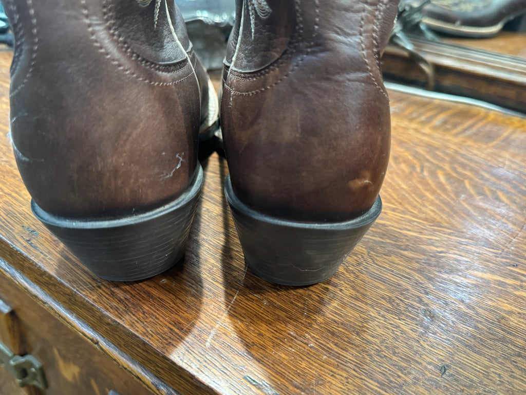 Ariat Cross Brown Boots 8.5 EUC