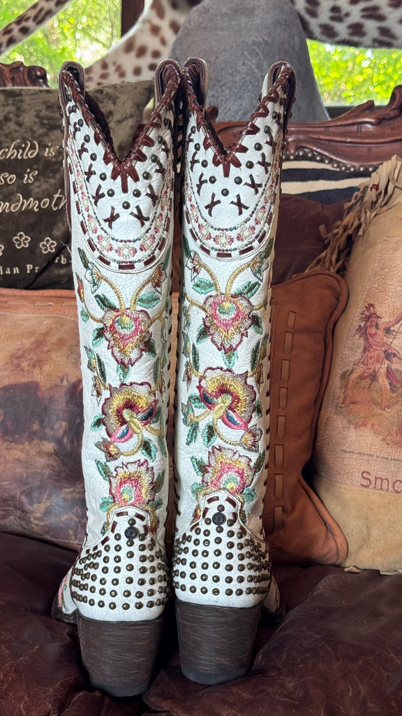Old Gringo Double D Ranch Almost Famous Boots 7.5 NEW
