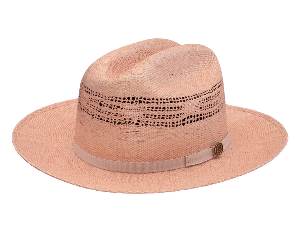 Redwood Vented Straw Apricot 3” Brim