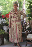 Garden Day Dream Skirt - Polka Dot Floral