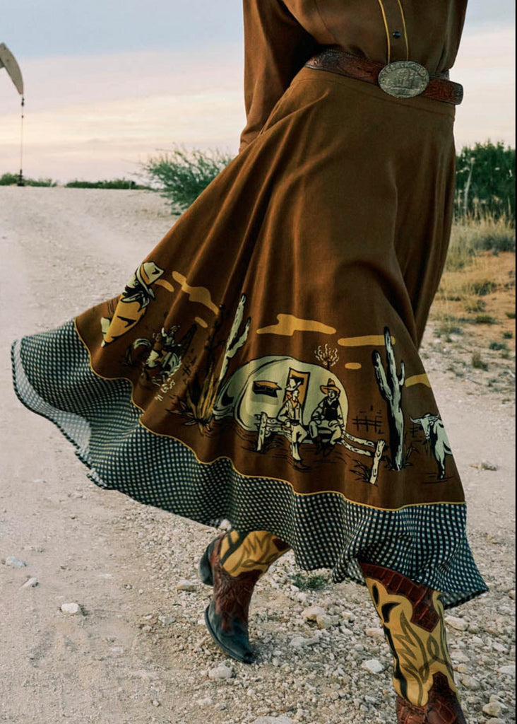 Double D Ranch Oil Camp Skirt
