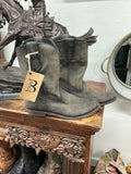 Liberty Black Distressed Boots 11