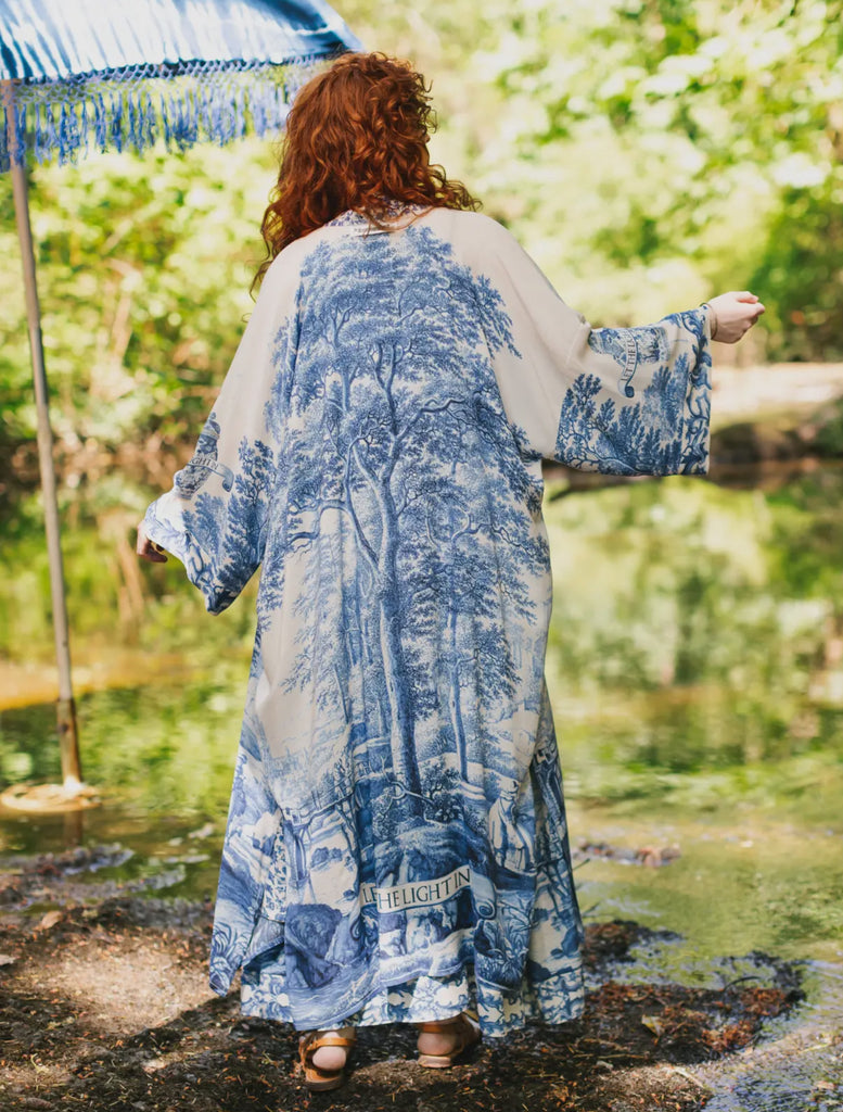 Let The Light In Stargazer Bohemian Goddess Kimono