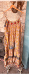 Sunwashed Bloom Dress-Golden