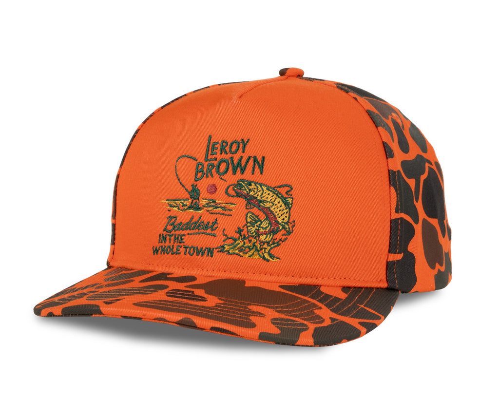CAMO LEROY BROWN HAT CAP