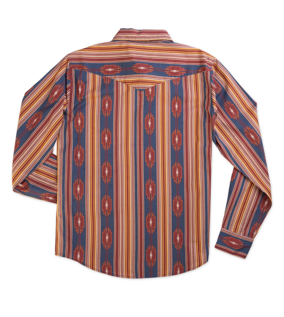 THE WYATT TULSA CHEVRON PEARL SNAP SHIRT